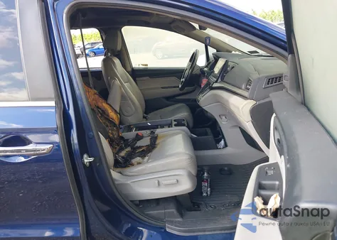 2019 Honda Odyssey Ex-L из США, поврежденный, VIN 5FNRL6H75KB029324